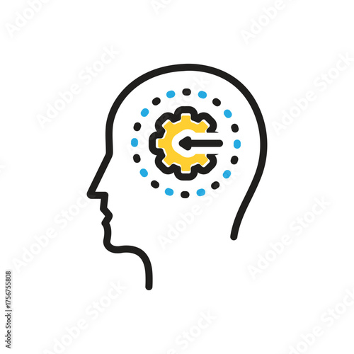 Multi color icon for transformation