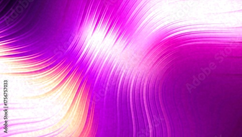 Abstract digital artwork featuring flowing lines and vibrant shades of purple and pink