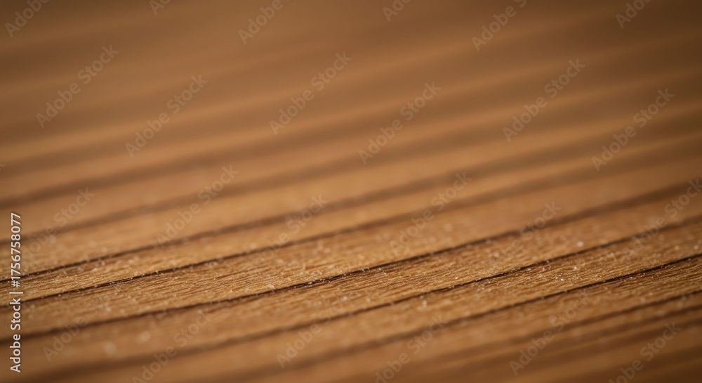 Fototapeta premium Close-up of Wooden Surface with Natural Grain and Texture in Warm Brown Tones