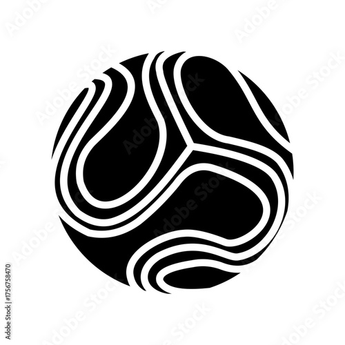 world cup 2026 football ball glyph icon