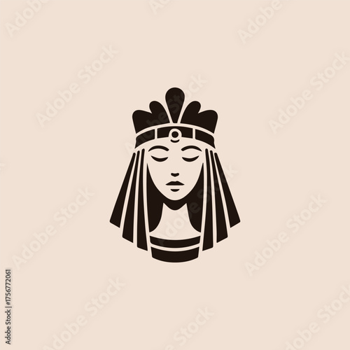 Queen Cleopatra Logo
