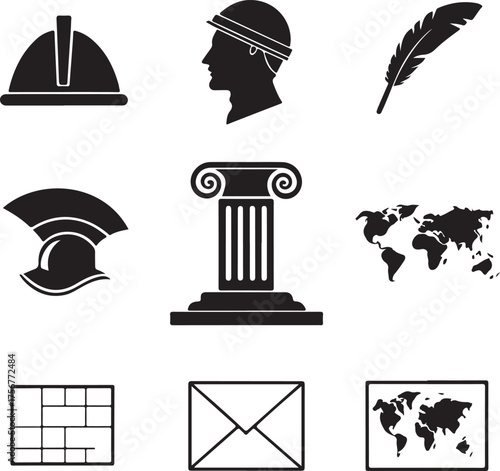 Ancient History Symbols of Construction & Knowledge