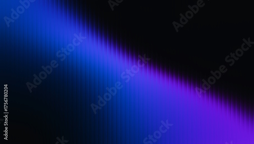 Illustration of abstract background with a blue light streak on a dark surface