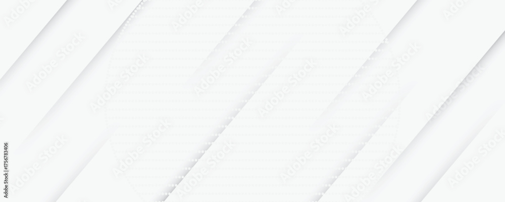 Obraz premium White modern abstract Vector background presentation, Modern design
