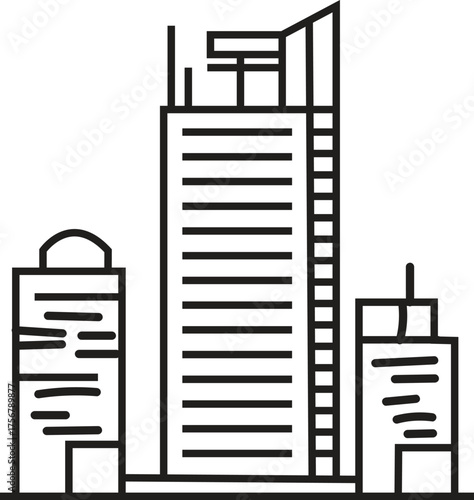 Young Female Traveler Standing Victoriously on Remote Mountain Peak Watching Beautiful Golden Hour Sunset