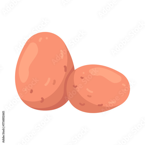 Illustration of Two Eggs