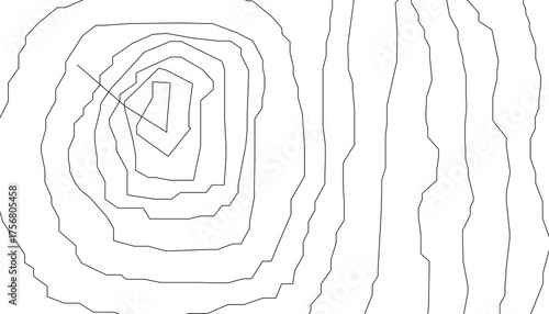 Fotografie Un trait qui s'entortille .