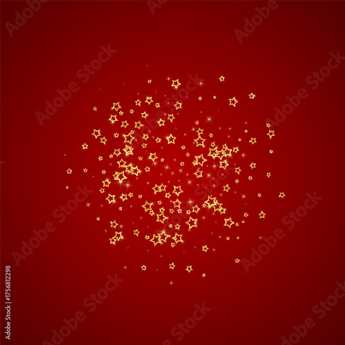 Twinkle stars scattered around randomly, flying,