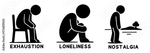 エモーション（疲労、孤独、郷愁）、EMOTION (EXHAUSTION, Loneliness, Nostalgia)