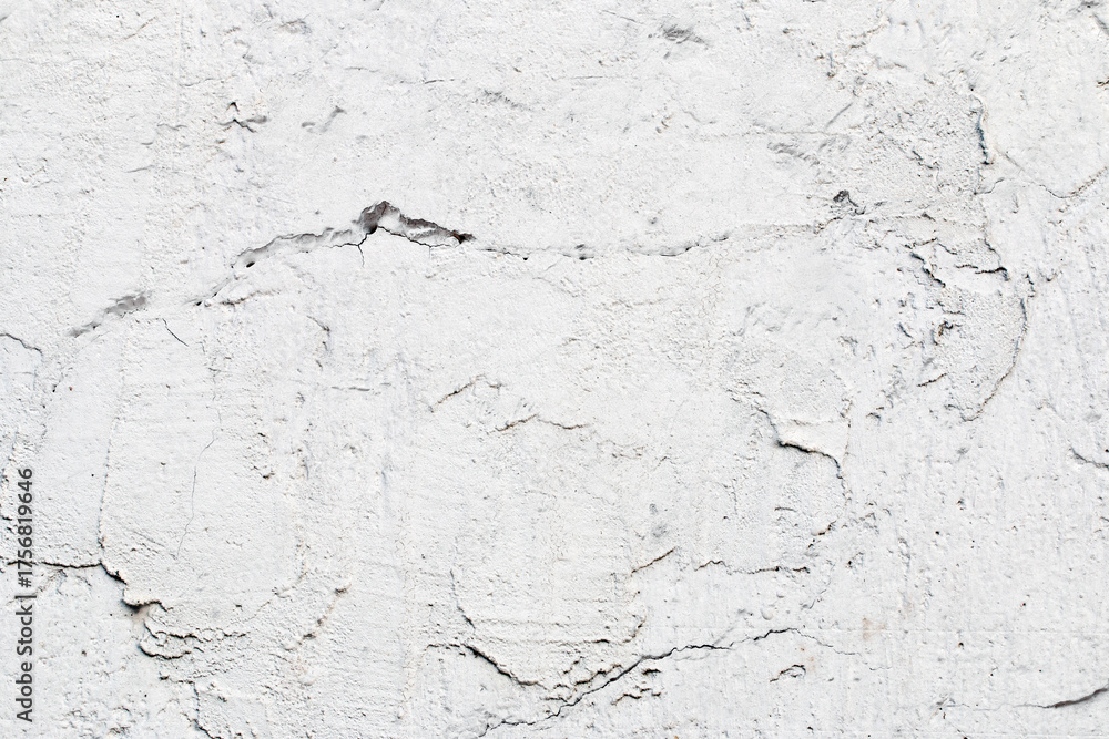 Obraz premium Light Gray Stucco Wall Texture. Abstract Background