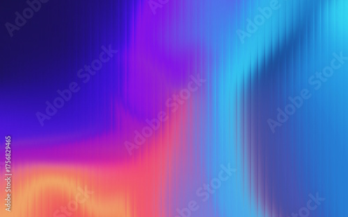 Vibrant gradient swirls of purple blue pink and orange abstract background