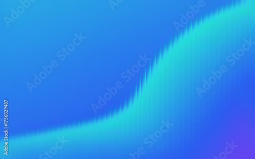 Abstract gradient of cool blue and teal hues creating a smooth flowing wave pattern