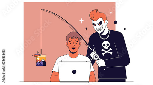 Festive 2026 celebration background with lush green fir branches, vibrant red berries, a charming candy cane, and a beautifully wrapped blue gift box adorned with a golden bow