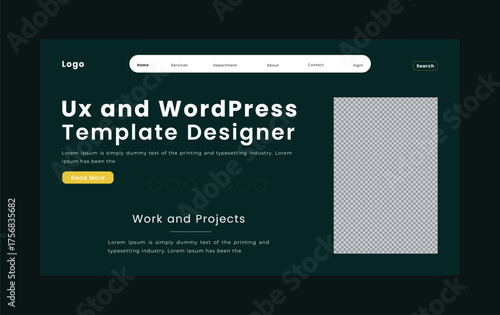Ux and WordPress template designer for your company