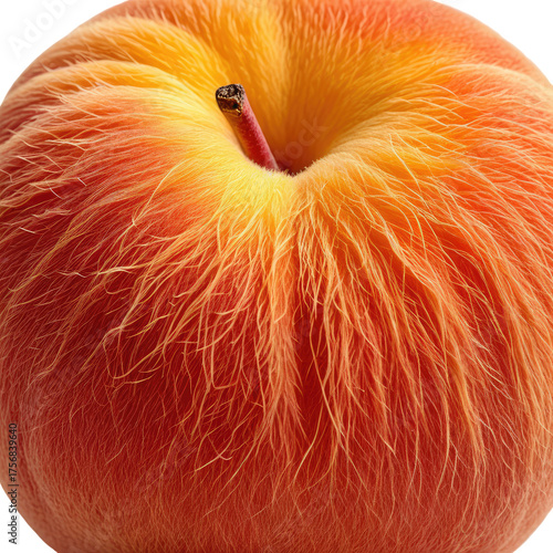 Close-up shows textured fruit skin with red, orange, and yellow gradient