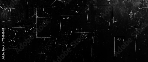 Vector school board for background or copy space chalk rubbed 