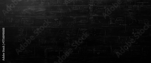 Vector school board for background or copy space chalk rubbed 