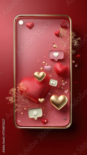 Create sweet memories with our Valentine’s Day Instagram story template design