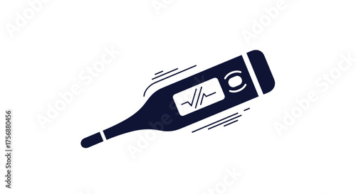 Digital thermometer for accurately measuring body temperature health care tool with digital display