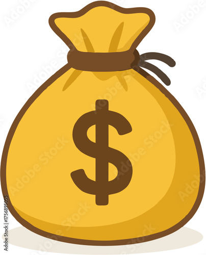 bag with dollar