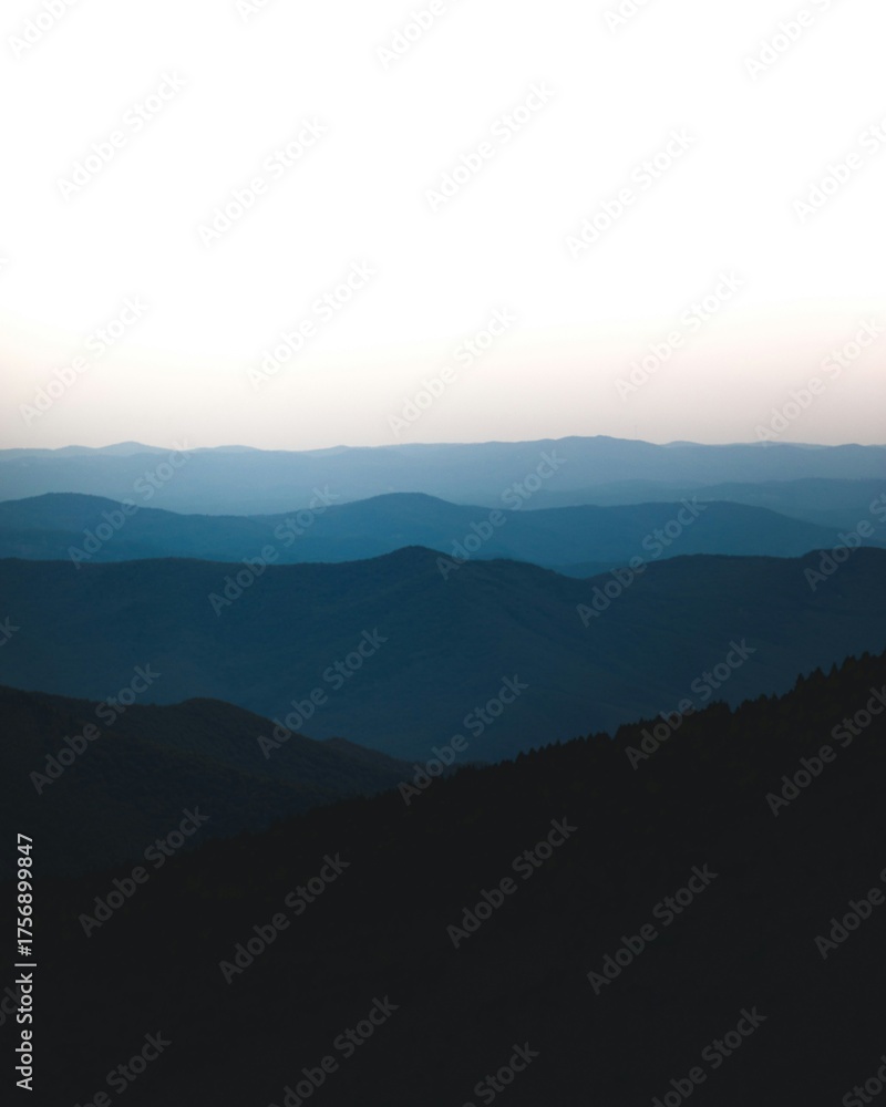 Fototapeta premium fog in the mountains