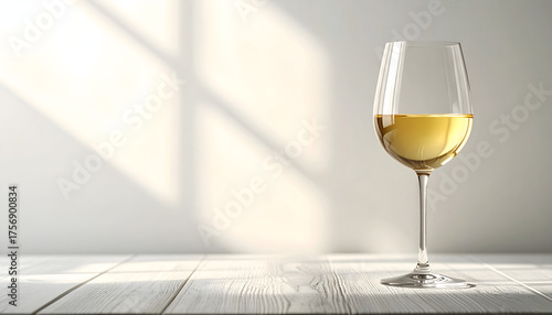 glass of white wine