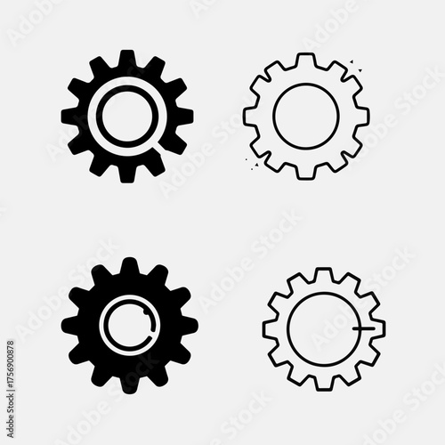 Abstract geometric shapes with vibrant color palette