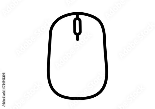 Simple Mouse Illustration