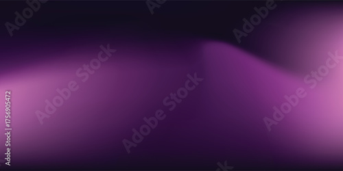 Aesthetic Abstract liquid gradient Background. Fluid color mix. Purple and Black Color blend. Modern Design Template. Vector Eps 10