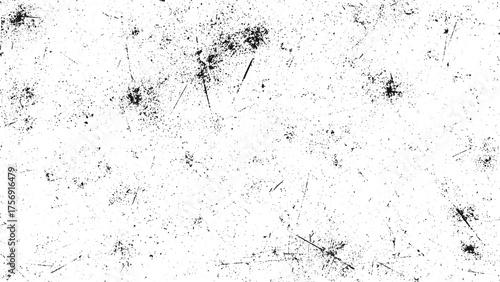 Grunge overlays vector. Different paint textures with splay effect and drop ink splashes. Dirty grainy grunge texture