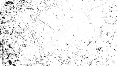 vector texture overlay. Monochrome abstract Rubbed aged texture with a halftone raster pattern. Monochrome noise.