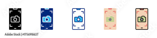 camera multi style icon