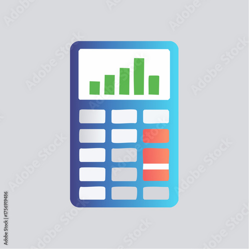 Visual Representation of Financial Analysis and Economic Performance Using a Calculator