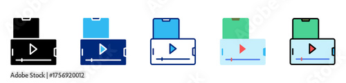 video multi style icon