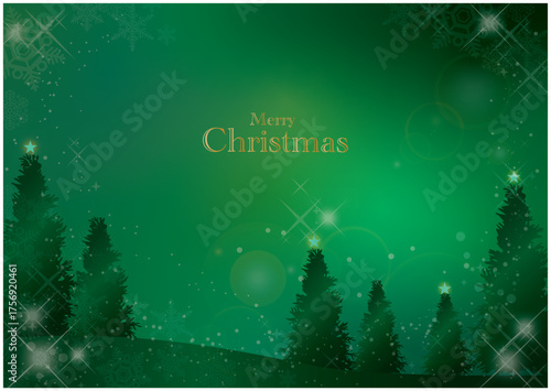 美しく輝くクリスマスの背景素材
