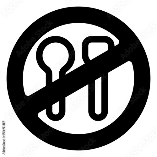No eating icon