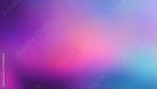 Abstract gradient background with soft transitions of vibrant pink purple and blue hues creating a dreamy and ethereal atmosphere