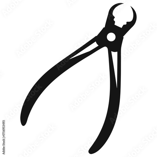 pliers isolated on white background