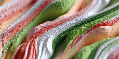 Christmas colored liquid ma...