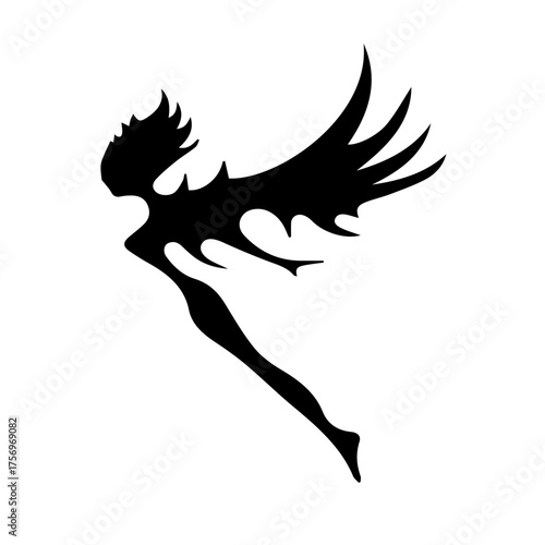 Dark Angel Silhouette