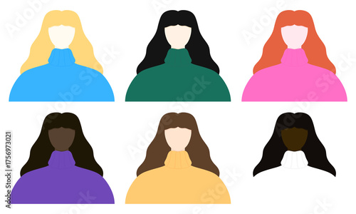 International Women Graphic Illustration Cartoon