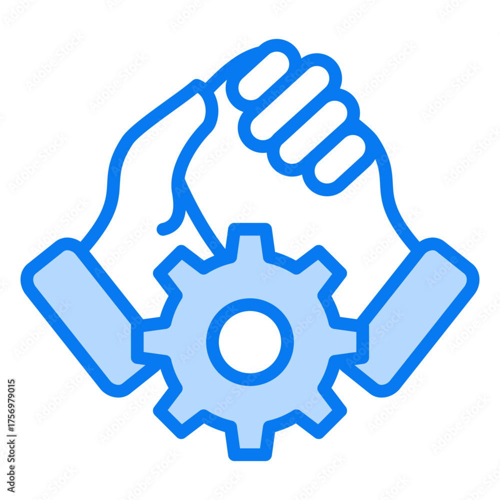 Obraz premium Merger Icon