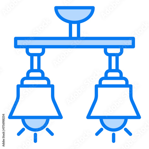 Ceiling Lamp Icon