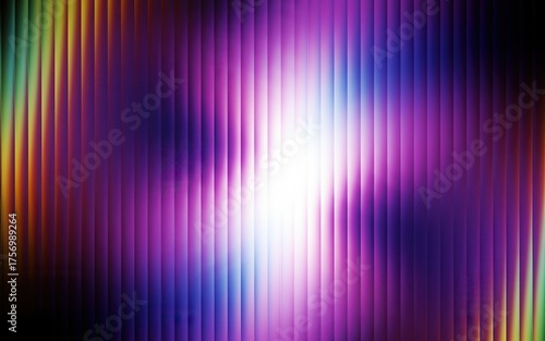 Wallpaper Mural Abstract Light Spectrum: A vivid display of color and light. the image is a visual exploration of light and color with vertical lines and gradients Torontodigital.ca