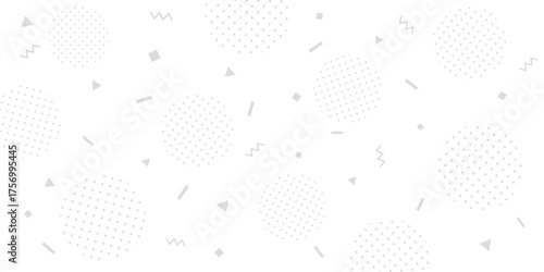 グレーの幾何学模様背景　シンプルで使いやすいデザイン素材