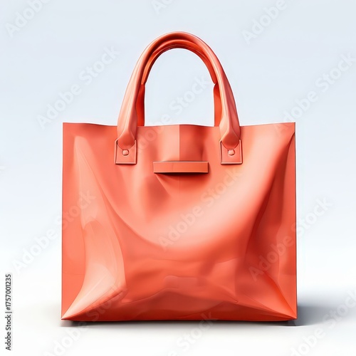 the AI Image Generator, Colorful Shopping Bags Isolated