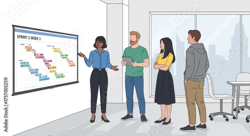 Team Meeting with Presentation of Sprint 2 Week 3.