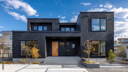 おしゃれな新築の戸建て住宅