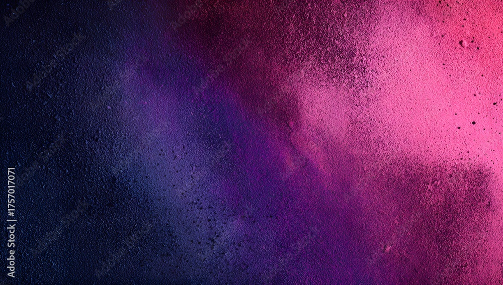 Obraz premium Abstract textured background with vibrant gradient transitioning from deep indigo to bright fuchsia and magenta hues
