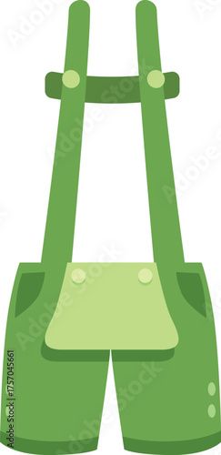 Traditional bavarian lederhosen representing german heritage, perfect for oktoberfest festivities and cultural events